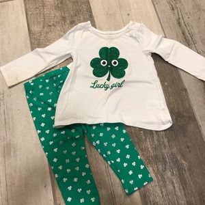 Baby Girl St Patty’s Day Outfit